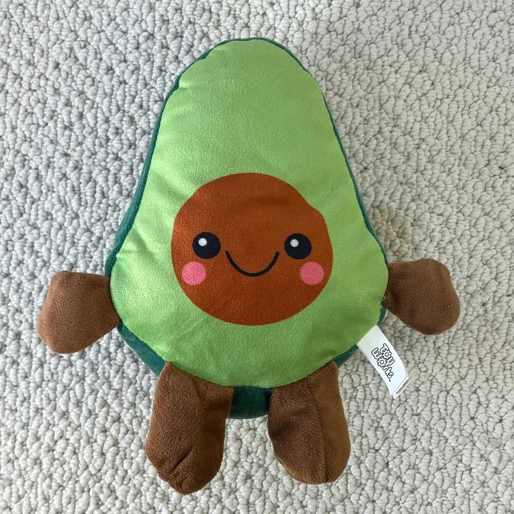 Avocado Joe Sitting Green Plush Kawaii Soft 9